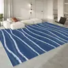Alfombra de Piso para Sofá de Ventana Abuhardillada Estilo Crema de Lujo Ligero, Alfombra Lavable Antideslizante para Dormitorio junto a la Cama, Alfombra para Mesa de Café de Sala de Estar
