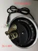Scooter Eléctrico de 10 Pulgadas Motor de Cubo sin Escobillas 36V 48V 350W 500W Motor Freno de Tambor Freno de Disco Llanta de Vacío