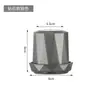 Vaso para dados juego de dados bar ktv con base vaso agitador dados vaso para dados de bronce antiguo galvanizado engrosado vaso agitador discoteca