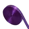 Cinta de Poliéster con Lunares Impresión a una Cara Flor para Pastel Caja de Regalo Cinta Decorativa para Regalo Accesorios para Broche de Ropa DIY