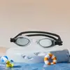 Óculos de Natação Galvanizados para Adultos HD Anti-Embaçante Impermeável Silicone para Natação de Competição