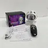 Luz Noturna Mini Estrela Astronauta Luz de Atmosfera de Astronauta Boneco Projeção Buraco Negro Luz Calmante para Dormir de Crianças