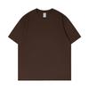 Camiseta 100% Algodón al por Mayor 230g Logo Personalizado Mangas Cortas