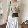 Bolso de cubo tejido de alta gama transfronterizo para mujer, nuevo bolso versátil para el antebrazo 2026, bolso de hombro y bandolera, bolso de trabajo