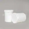 Frasco de Plástico Desprendible de 1000 ml para Salsa Condimento, Mascarilla Facial, Frasco Sellado con Tapa Desprendible, Contenedor de Plástico de 1000 ml con Tapa Interior