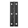 Bisagra de embalaje de chapa de hierro de tira larga de 74 x 23 mm de estilo chino de Jingmao Hardware, bisagra de ojo de 6 orificios, accesorios para bolsas