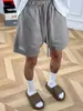 Shorts Masculino Estilo Americano para o Verão, Shorts Esportivos Casuais Largos de Algodão, Shorts para Academia, Corrida, Basquete, Moderno