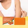 Oceaura Jabón de Baño Caqui Suave, Liso, Hidratante, Refrescante Jabón Limpiador Corporal