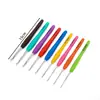 Ganchillo de Cabeza Única Tpr Silicona Ganchillo Grande Versión Extendida Mango Suave Sólido Ganchillo Herramienta de Tejido DIY Ganchillo de Aluminio