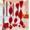 Decorações de Casamento em Papelão Ondulado Dobrável, Adereços de Casamento, Decorações de Origami Ondulado, Decorações de Casamento, Conjunto de Guirlanda Festiva