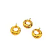 Colar Popular Xiaohongshu de Pepitas de Ouro Picadas para Mulheres, Estilo de Nicho de Luxo Leve Corrente para Clavícula da Fortuna Gordinha em Ouro Areia