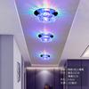 Luz de Pasillo de Cristal LED Creativa, Luz de Corredor, Luz de Entrada, Luz Moderna Simple para Recibidor, Foco de Techo, Luz para Pasillo
