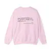 Moletom Feminino com Gola Redonda e Forro de Fleece com Estampa de Slogan em Cor Sólida para Primavera e Outono, Blusa Esportiva Casual de Manga Longa para Site de Comércio Exterior Independente