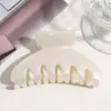 Estilo Coreano Simple Color Sólido Moño en la Parte Trasera de la Cabeza Pinza de Tiburón Pinza para el Cabello Lindo Osito Pinza para Recoger la Mitad del Cabello Accesorios para el Cabello de Ambiente