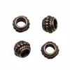 8x 8x 5mm 0.8g multicolor Comercio exterior Accesorios de joyería DIY cuentas espaciadoras junta espaciadora cuentas de agujero grande cuentas espaciadoras