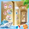 Pegatinas Marítimas de Crucero aptas para Pegatinas Magnéticas Pegatinas Decorativas de Dibujos Animados Suministros para Fiestas Pegatinas para Coche Pegatinas para Refrigerador Hatch Verano