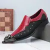 Superventas de Amazon Transfronterizo Tallas Grandes Comercio Exterior para Hombre Mocasines Casuales de Ponerse para Negocios Calzado Formal de Jalar para Hombre 25732