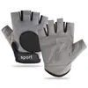 Guantes de Medio Dedo para Fitness Hombres Mujeres Transpirables Antiescaras Antideslizantes Resistentes al Desgaste Equipo de Gimnasio Deportes al Aire Libre Guantes de Ciclismo