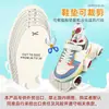 Children's Latex Insoles for Summer, Cool and Casual Sports, Customizable Cartoon Print Canvas Insoles