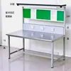 Mesa de Trabajo Antiestática Taller de Inyección Mesa de Inspección de Calidad de Mantenimiento Mesa de Operación de Producción y Empaque de Acero Inoxidable de Fábrica