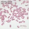 H184 Rosa Puntiagudo 5A Arte de Uñas Circonita Destello Mini tamaño pequeño Caballo Ojo de Amor Micro Circonio Decoración de Uñas