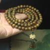 Pulseira de contas de sândalo verde Mori com múltiplos círculos para homens e mulheres, pulseira de sândalo de personalidade para uso cultural, joias de contas de rosário para atacado