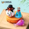 Osmanthus Luminoso Simulado Relleno Estilo Antiguo Serie de Vino Casa de Muñecas Decoración DIY Bolsa Ciega Accesorios Colgantes Adornos Pequeños de Escritorio