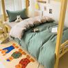 Clase a Estudiante Tres Piezas Dormitorio Escolar Tres Piezas Venta al por Mayor Dormitorio Litera Ropa de Cama Cama de Estudiante Juego de Cuatro Piezas