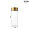 Fabricante Original 30 Botellas Dispensadoras de Muestra con Tapa de Rosca Dorada Botellas Pequeñas para Medicina Frascos Pequeños de Vidrio Estilo Botella de Deriva con Estrellas