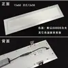 Luz para Campana Extractora 200X600 Resistente a Altas Temperaturas 15X60 Luz para Campana de Humo Luz para Estufa de Cocina de Hotel Luz de Panel Plano Empotrada