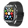Nuevo reloj inteligente QX11 a prueba de tres impactos para exteriores con llamada Bluetooth, frecuencia cardíaca, presión arterial, reloj deportivo C40PROC50PRO