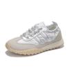 Zapatos Forrest Gump plateados para mujer, verano 2024, nuevos, transpirables, suela suave, antideslizantes, estilo retro, a juego, alemanes, de entrenamiento, modernos, combinables.