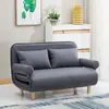 Sofá-cama dobrável, de dupla finalidade, multifuncional, adequado para ocupação individual ou dupla, ideal para apartamentos pequenos ou imóveis de aluguel, couro resistente a arranhões de gato, oferta especial, design moderno
