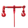 Herramienta de Bloqueo Tipo Trinquete de Palanca Tensor de Cadena de Trinquete Apretador Tensor de Cadena para Camión Tensor de Cable de Doble Gancho