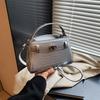 Bolsa Kelly Primavera 2025 Feminina Nova Moda Casual Casual Nicho Personalidade Estética Retrô Bolsa de Ombro para o Dia a Dia