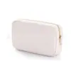 Bolsa de cosméticos impermeable de nailon color caramelo Amazon, bolsa de almacenamiento de cosméticos de gran capacidad, bolsa de aseo de viaje M