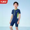 Trajes de Banho Infantis 2026 para Treinamento, Novo Modelo de Verão, Trajes de Banho Profissionais de Natação para Crianças, Especializados para Piscinas