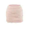 Atacado de roupas femininas transfronteiriço 2026 verão novo estilo europeu e americano moda justa com retalhos de renda saia bodycon plissada