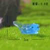 Adornos Luminosos Lindos de Dinosaurio para Jardinería de Paisaje Micro Transfronterizos Accesorios de Resina de Dinosaurio Pequeño Transparente de Dibujos Animados para Bricolaje