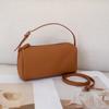Bolsa de Mão TOGO Camada Superior Couro de Vaca Estojo de Lápis Fashionable Combina com Tudo Couro Genuíno Bolsa Feminina Transfronteiriça Transversal de Ombro Bolsa Travesseiro
