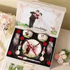 Set de regalo de boda de alta gama estilo francés, juego de cuenco y plato de cerámica de alta calidad, juego de caja de regalo para bodas, vajilla de cerámica