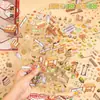 Adesivos de Paisagem Miniatura Estereoscópica 3D Hiper-realista Yuxian, Cena Maravilhosa do Supermercado Curativo Espaço 3.0 Brinquedo para Alívio do Estresse