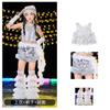 Ropa de Baile Jazz para Niñas Hip-Hop Genial y Atractiva Moda Elegante para Niñas Traje de Pasarela Ropa de Moda Urbana Hiphop para Niños