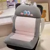 Nuevo cojín de asiento y respaldo integrados, engrosados para mayor comodidad, adecuados para sillas de oficina, periodos prolongados de estar sentado y dormitorios estudiantiles, proporcionando soporte lumbar