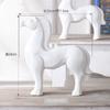 Decoraciones Nórdicas para el Hogar Artesanías de Cerámica Simples Adornos de Caballo Sala de Estar Mueble de TV Vinoteca Muebles Blandos Venta al por Mayor