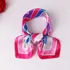 Lenço de Seda Profissional para Uso Bancário, Comissária de Bordo, Hotel, Etiqueta Móvel, Uniforme de Trabalho, Lenço Quadrado Pequeno, Lenço Colorido Feminino para Primavera e Verão