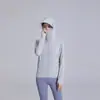 Ropa de protección solar deportiva de verano al por mayor para mujer, protección UV UPF50+, chaqueta de seda helada estilo pareja, transpirable para hombre