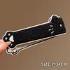 2026 Lindo accesorio de cinta mágica de animal gato largo estilo japonés para niñas, accesorio para el cabello de doble uso para lavarse la cara, maquillaje y como diadema