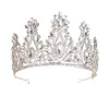 Coroa de Cristal para Noiva Europeia e Americana Atmosférica Headwear de Strass Performance de Show Acessórios de Cabelo Faixa de Cabeça Acessórios para Vestido de Casamento Mulheres