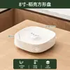 Vajilla de Cáscara de Arroz Cuencos y Palillos Desechables Grado Alimenticio Hogar Cuencos de Arroz Espesados Resistentes a Altas Temperaturas Set de Platos para Fiesta Exterior